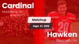 Matchup: Cardinal vs. Hawken  2019