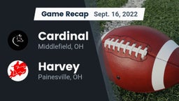 Recap: Cardinal  vs. Harvey  2022