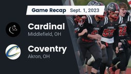 Recap: Cardinal  vs. Coventry  2023