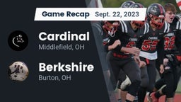 Recap: Cardinal  vs. Berkshire  2023