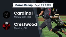 Recap: Cardinal  vs. Crestwood  2023