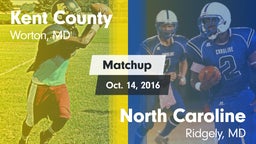 Matchup: Kent County vs. North Caroline  2016