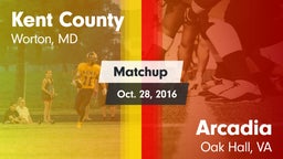 Matchup: Kent County vs. Arcadia  2016