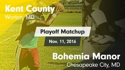 Matchup: Kent County vs. Bohemia Manor  2016