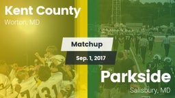 Matchup: Kent County vs. Parkside  2017