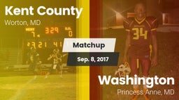 Matchup: Kent County vs. Washington  2017