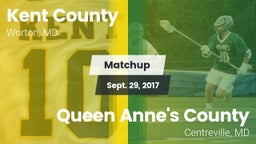 Matchup: Kent County vs. Queen Anne's County  2017