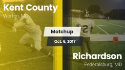 Matchup: Kent County vs. Richardson  2017