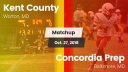 Matchup: Kent County vs. Concordia Prep  2018