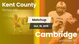 Matchup: Kent County vs. Cambridge  2019