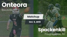 Matchup: Onteora  vs. Spackenkill  2019