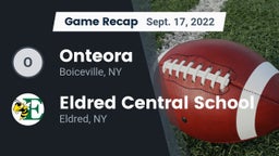 Recap: Onteora  vs. Eldred Central School 2022