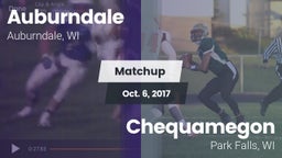 Matchup: Auburndale vs. Chequamegon  2017