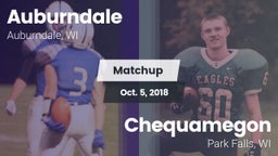 Matchup: Auburndale vs. Chequamegon  2018