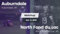 Matchup: Auburndale vs. North Fond du Lac  2019