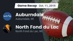 Recap: Auburndale  vs. North Fond du Lac  2019