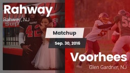 Matchup: Rahway vs. Voorhees  2016