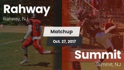 Matchup: Rahway vs. Summit  2017