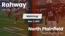 Matchup: Rahway vs. North Plainfield  2017