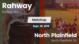 Matchup: Rahway vs. North Plainfield  2018