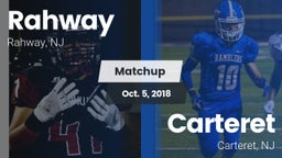 Matchup: Rahway vs. Carteret  2018