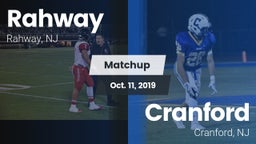 Matchup: Rahway vs. Cranford  2019