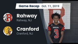 Recap: Rahway  vs. Cranford  2019