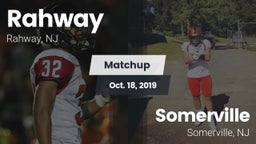 Matchup: Rahway vs. Somerville  2019