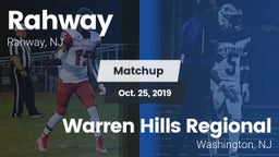Matchup: Rahway vs. Warren Hills Regional  2019