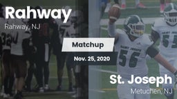 Matchup: Rahway vs. St. Joseph  2020