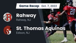 Recap: Rahway  vs. St. Thomas Aquinas 2022