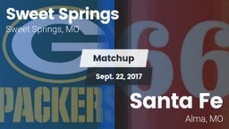 Matchup: Sweet Springs vs. Santa Fe  2017