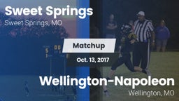 Matchup: Sweet Springs vs. Wellington-Napoleon  2017