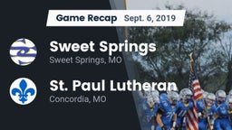 Recap: Sweet Springs  vs. St. Paul Lutheran  2019
