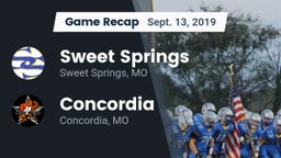 Recap: Sweet Springs  vs. Concordia  2019