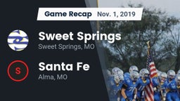 Recap: Sweet Springs  vs. Santa Fe  2019