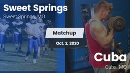 Matchup: Sweet Springs vs. Cuba  2020