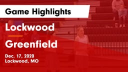 Lockwood  vs Greenfield Game Highlights - Dec. 17, 2020