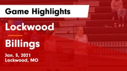 Lockwood  vs Billings Game Highlights - Jan. 5, 2021