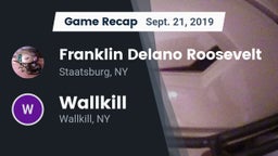 Recap: Franklin Delano Roosevelt vs. Wallkill  2019