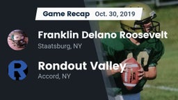 Recap: Franklin Delano Roosevelt vs. Rondout Valley  2019