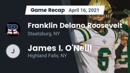 Recap: Franklin Delano Roosevelt vs. James I. O'Neill  2021