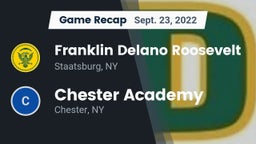 Recap: Franklin Delano Roosevelt vs. Chester Academy 2022