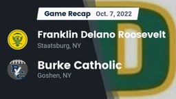 Recap: Franklin Delano Roosevelt vs. Burke Catholic  2022