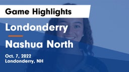 Londonderry  vs Nashua North  Game Highlights - Oct. 7, 2022