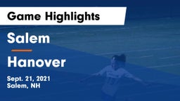 Salem  vs Hanover Game Highlights - Sept. 21, 2021