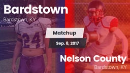 Matchup: Bardstown vs. Nelson County  2017