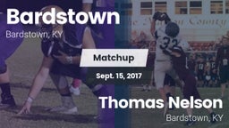Matchup: Bardstown vs. Thomas Nelson  2016