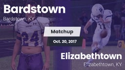 Matchup: Bardstown vs. Elizabethtown  2017