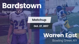 Matchup: Bardstown vs. Warren East  2017